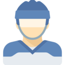 sports and competition,avatar,people,athletic,sporty,hockey player